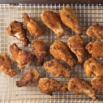 Coconut Flour Fried Chicken Wings